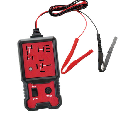 12-24V Automotive Relay Tester Kit with Test Leads, Fuse & Socket Tester