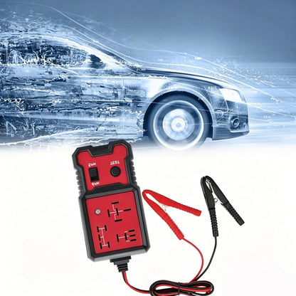 12-24V Automotive Relay Tester Kit with Test Leads, Fuse & Socket Tester