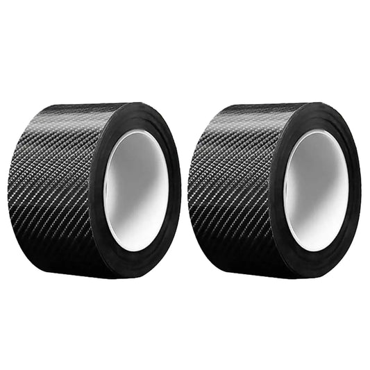 Car 3D Carbon Fiber Vinyl Tape, Anti-Scratch Self Adhesive Door Entry Guards Vinyl Overlay Wrap Roll