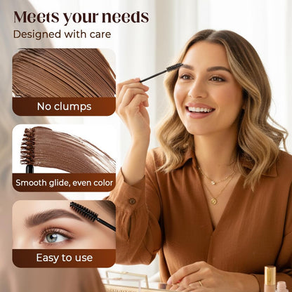 2PCS Eyebrow Gel Three Dimensional Eyebrow Dye Cream