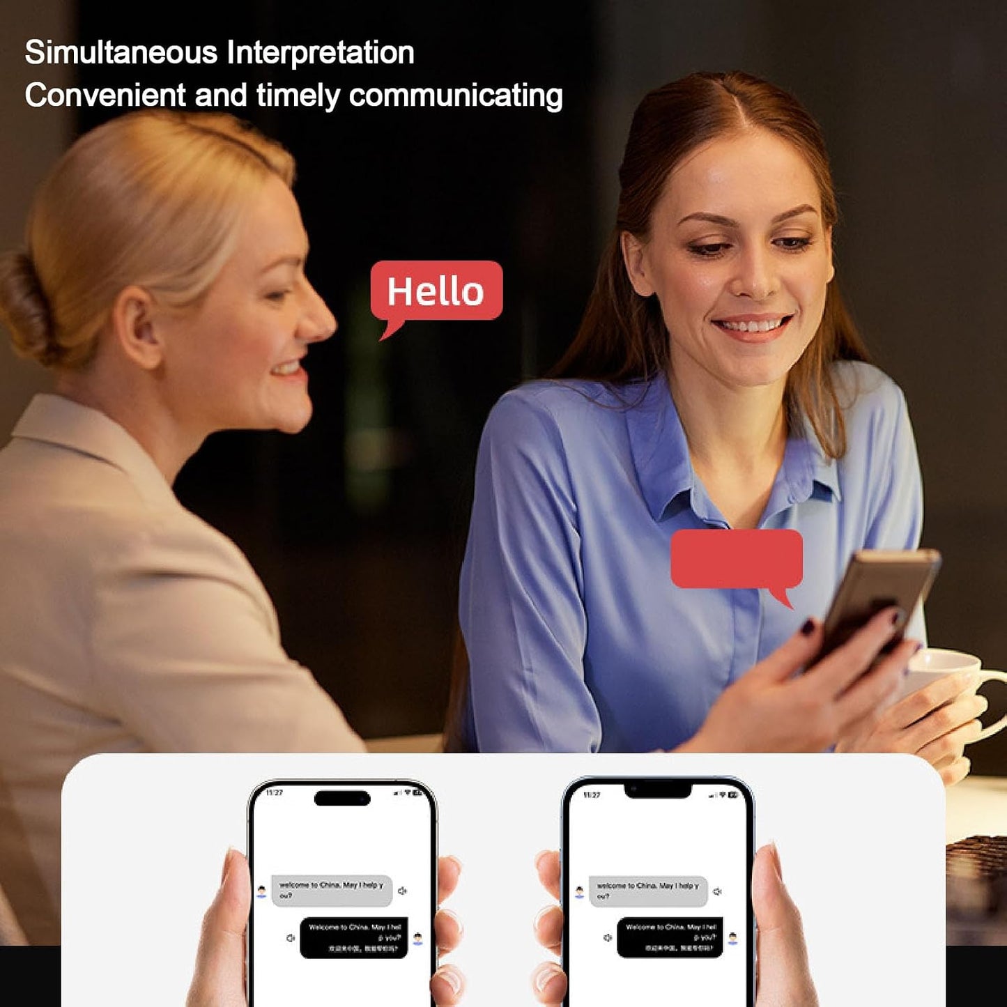 Al Intelligent Translator Multi-language Translation Simultaneous Interpretation