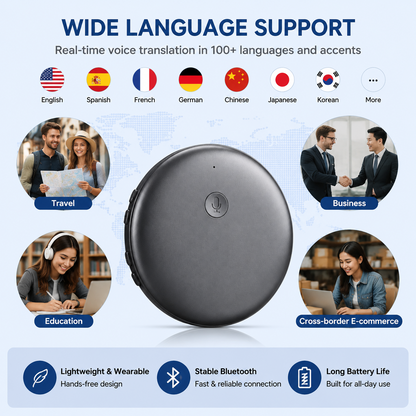 Al Intelligent Translator Multi-language Translation Simultaneous Interpretation