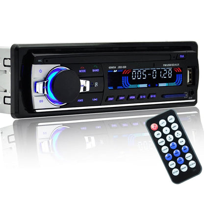 Car Radio Audio USB/SD/MP3 Player Bluetooth Receiver Hands-Free with Remote Control
