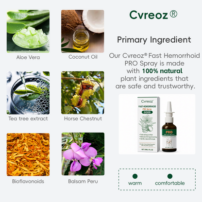 Cvreoz® Fast Hemorrhoid PRO Spray🌿