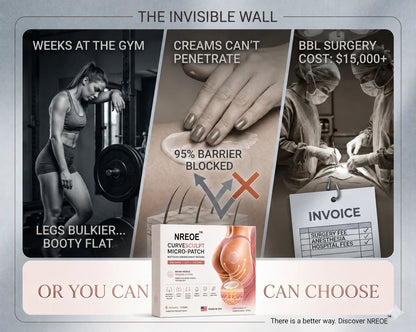 Nreoeo™ CurveSculpt Micro-Patch ✦ Sculpt • Firm • Smooth Lower Body Curves ✦ Micro-Needle Infusion System
