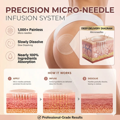 Nreoeo™ CurveSculpt Micro-Patch ✦ Sculpt • Firm • Smooth Lower Body Curves ✦ Micro-Needle Infusion System