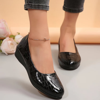 Orthopedic leather shoes, Lightweight, Anti-Slip