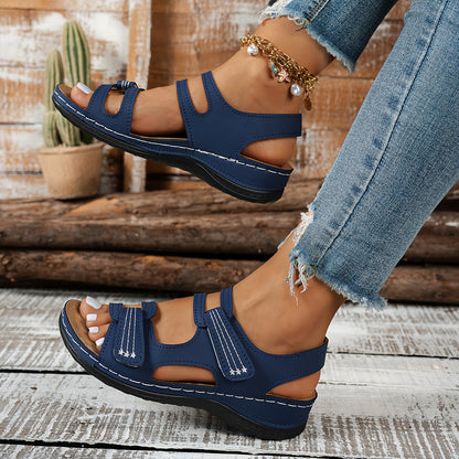 🔥Best Seller-Last Day Sale 60% OFF🔥Women's orthopedic sandals with thick, comfortable, and soft soles.