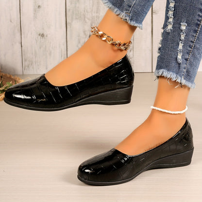Orthopedic leather shoes, Lightweight, Anti-Slip