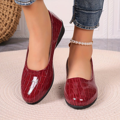 Orthopedic leather shoes, Lightweight, Anti-Slip