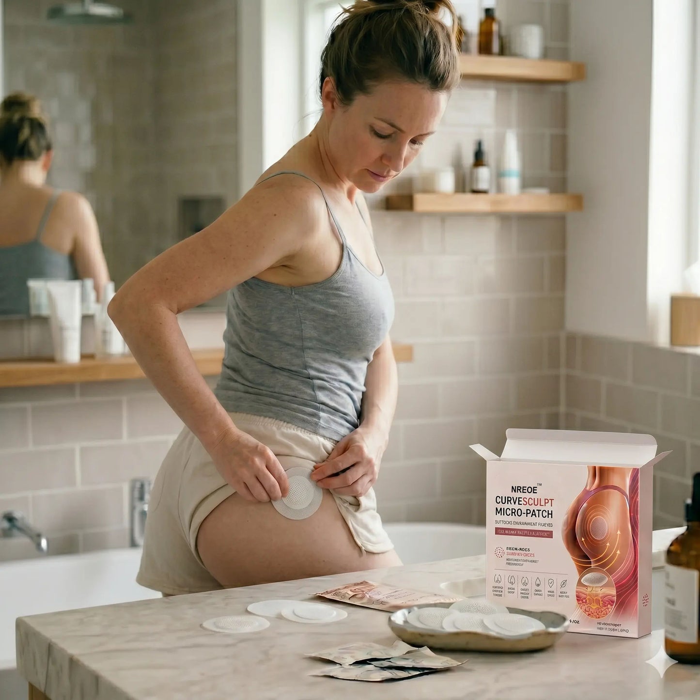 Nreoeo™ CurveSculpt Micro-Patch ✦ Sculpt • Firm • Smooth Lower Body Curves ✦ Micro-Needle Infusion System