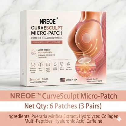 Nreoeo™ CurveSculpt Micro-Patch ✦ Sculpt • Firm • Smooth Lower Body Curves ✦ Micro-Needle Infusion System