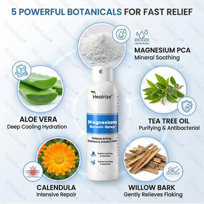 🔥Nreoeo® Magnesium Botanic Spray – Advanced Skin Recovery for Psoriasis & Eczema | Rapid Soothing, Steroid-Free