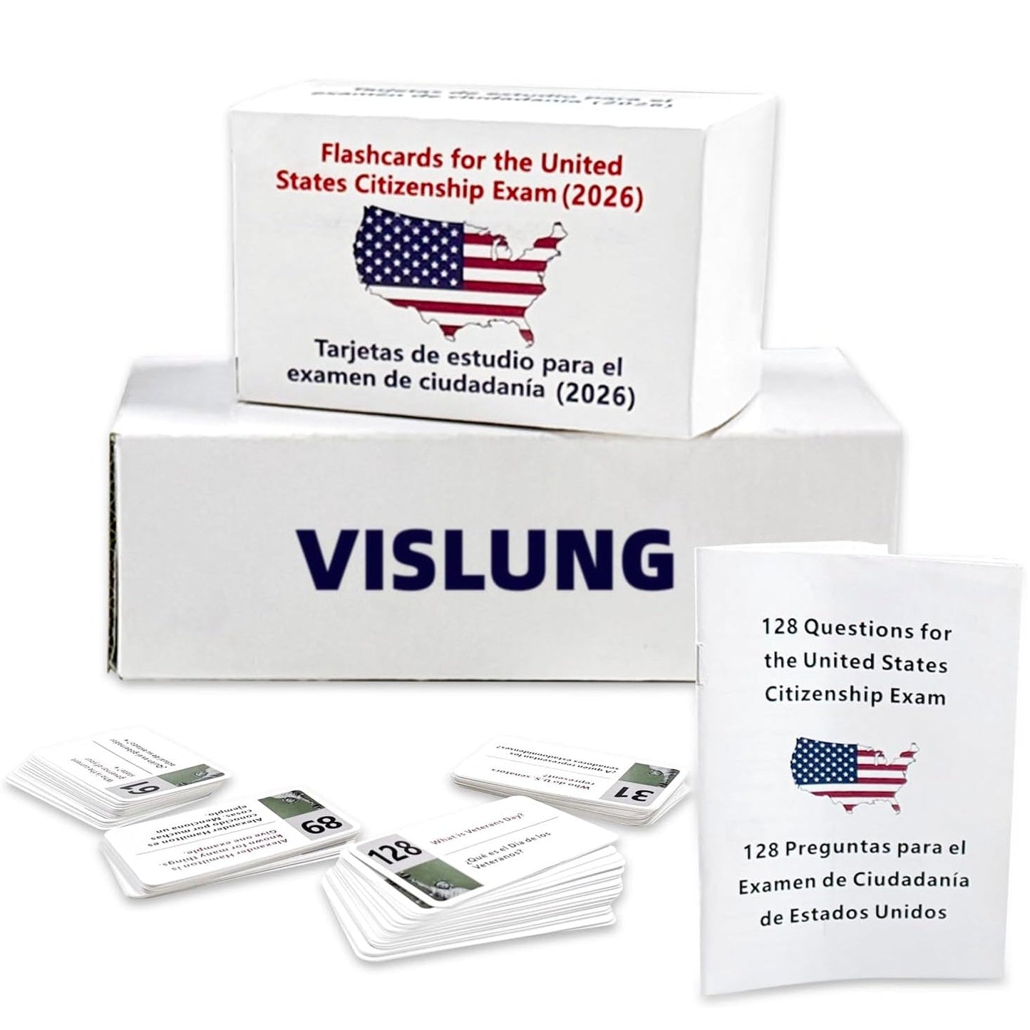 Flashcards for the United States Citizenship Exam (2026)