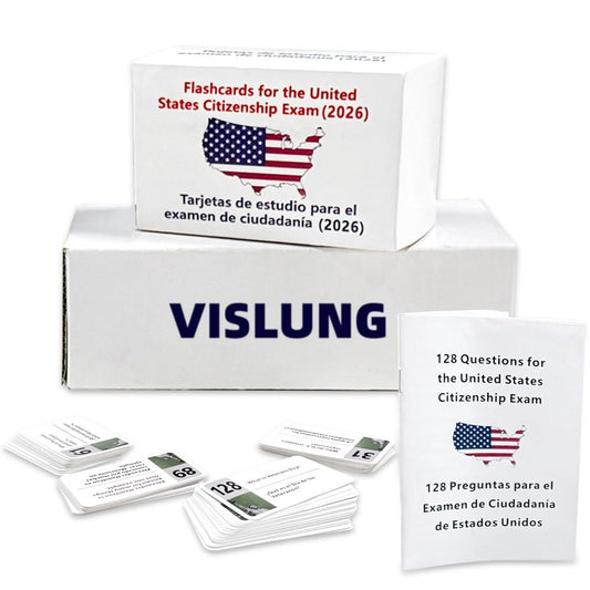 Flashcards for the United States Citizenship Exam (2026)
