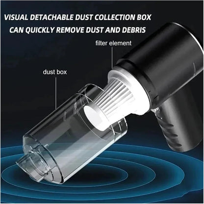 Portable Cordless Handheld Car Wet & Dry Vacuum Cleaner
