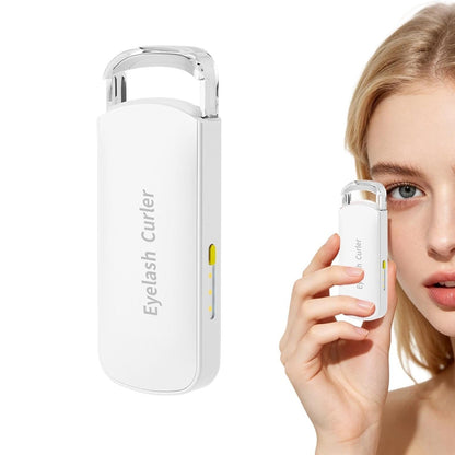 Rechargeable Heated Eyelash Curler for Long-Lasting Curl