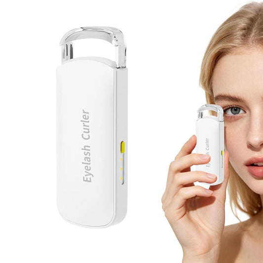 Rechargeable Heated Eyelash Curler for Long-Lasting Curl