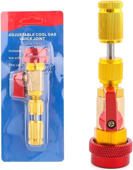 R134A Valve Core Remover Installer, High Low Pressure AC Valve Core Tool
