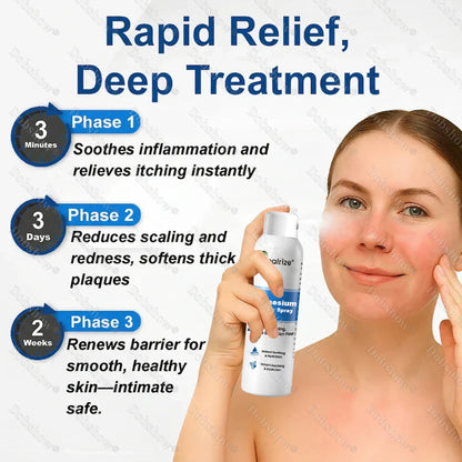 🔥Nreoeo® Magnesium Botanic Spray – Advanced Skin Recovery for Psoriasis & Eczema | Rapid Soothing, Steroid-Free