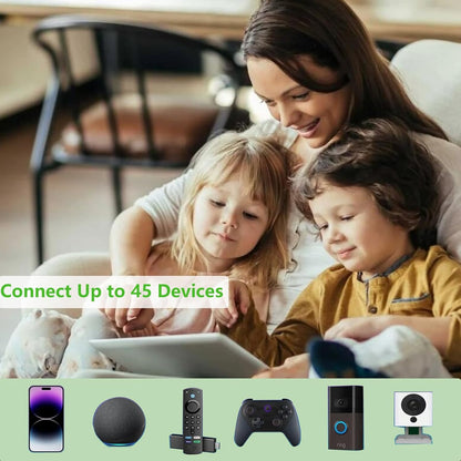 2026 WiFi Extenders Signal Booster for Home Up to 5000 sq.ft & 40 Devices Wireless Repeater