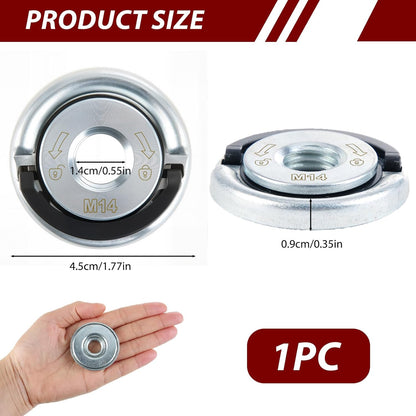 Quick Installation M10/M14 Thread Self-locking Pressure Plate for Angle Grinder
