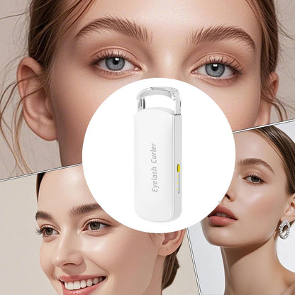 Rechargeable Heated Eyelash Curler for Long-Lasting Curl