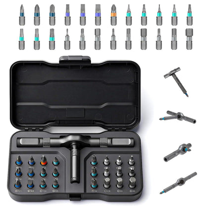 2026 New 24 in 1 Magnetic Ratchet Screwdriver Set
