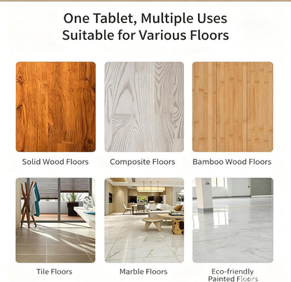 100 Piece Multi-Effect Multi-Material Floor Cleaning Sheets