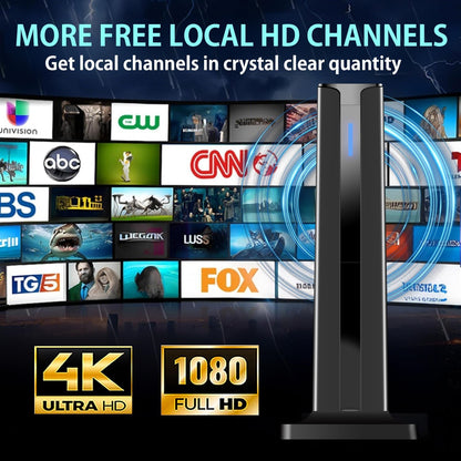 Digital TV Antenna | Support 4K 1080p&Long Range Reception