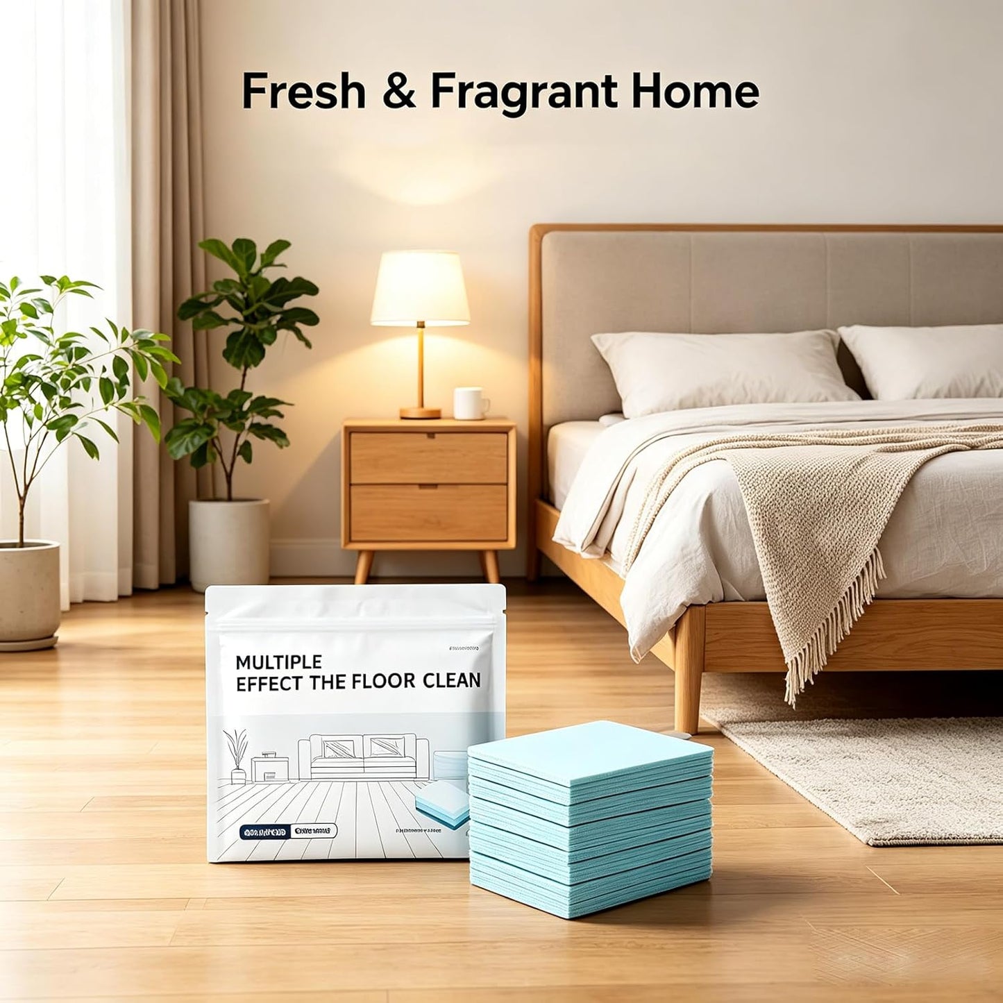 100 Piece Multi-Effect Multi-Material Floor Cleaning Sheets