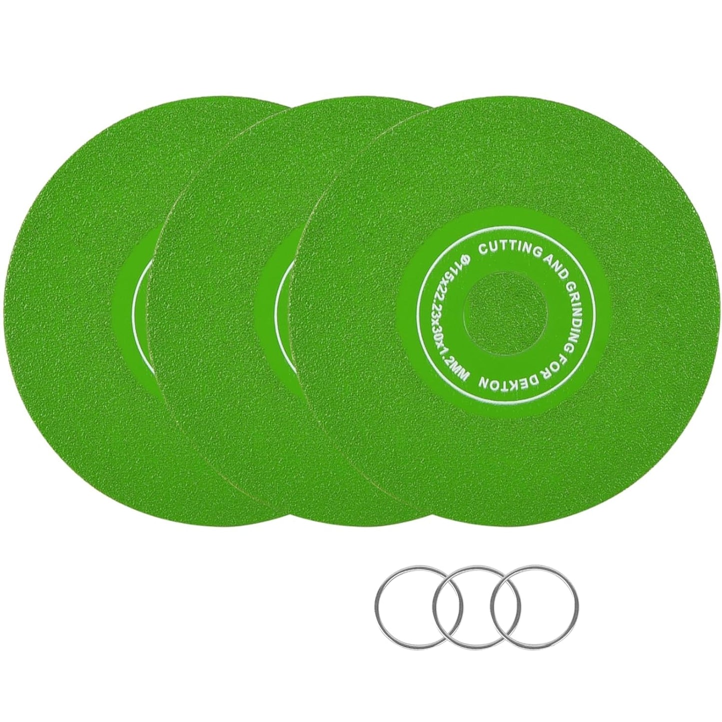 3Pcs 4.5Inch Glass Cutting Disc