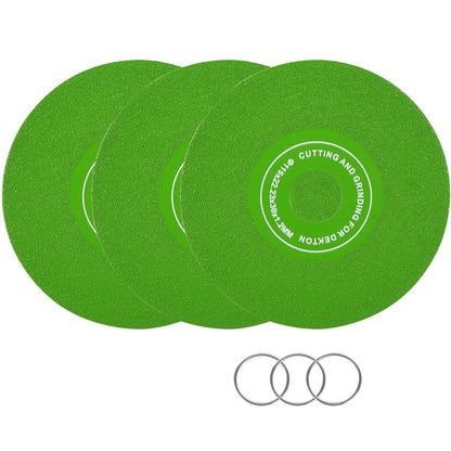 3Pcs 4.5Inch Glass Cutting Disc