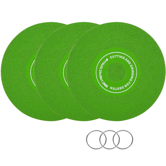 3Pcs 4.5Inch Glass Cutting Disc