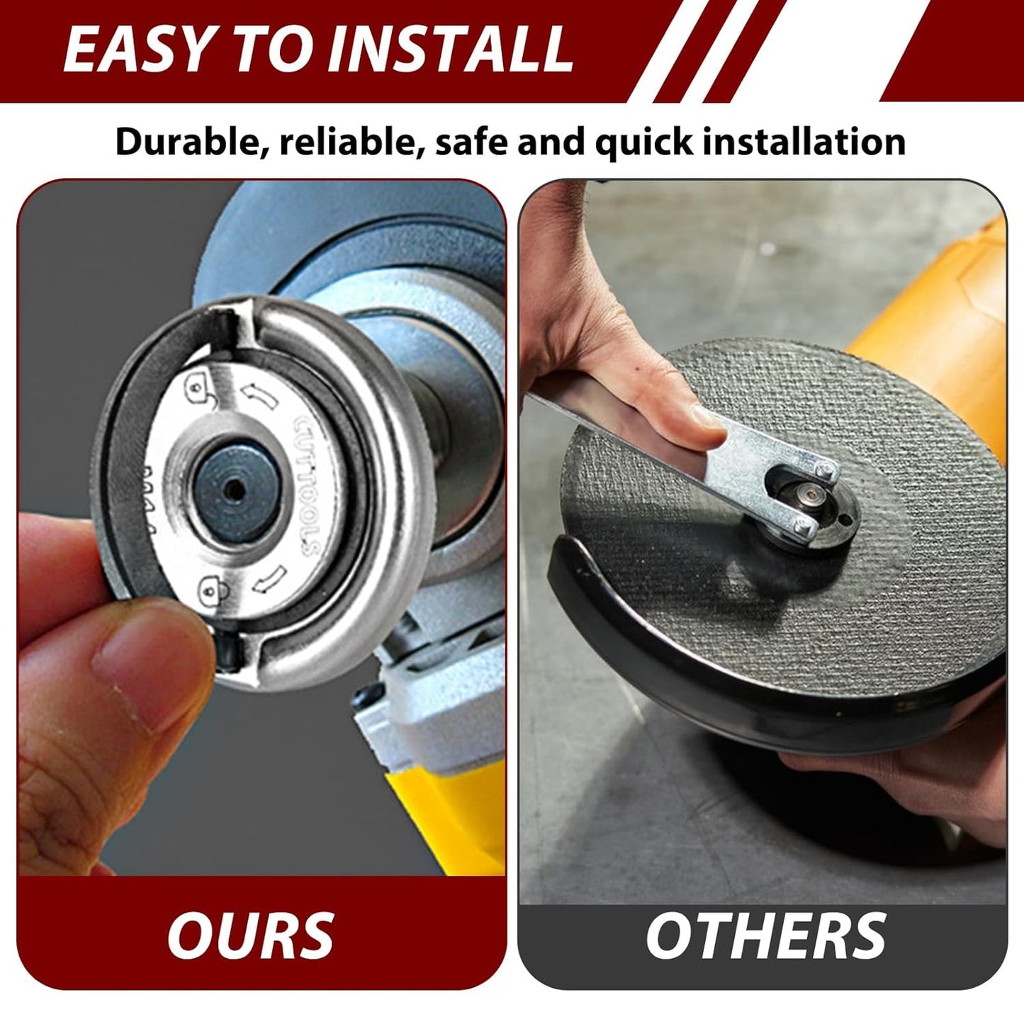 Quick Installation M10/M14 Thread Self-locking Pressure Plate for Angle Grinder