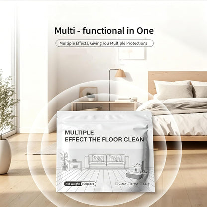 100 Piece Multi-Effect Multi-Material Floor Cleaning Sheets