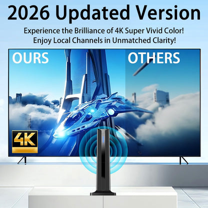 Digital TV Antenna | Support 4K 1080p&Long Range Reception
