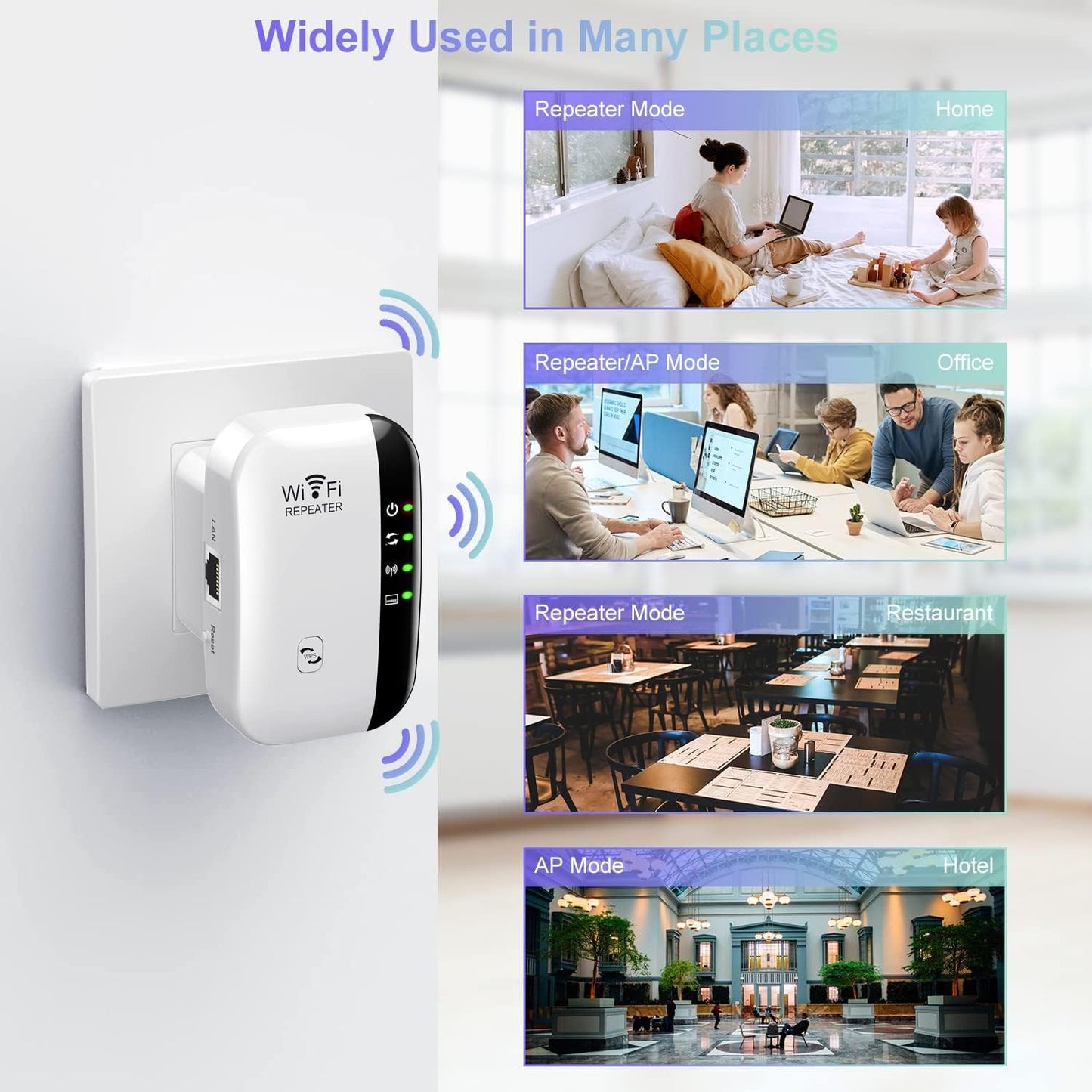 2026 WiFi Extenders Signal Booster for Home Up to 5000 sq.ft & 40 Devices Wireless Repeater