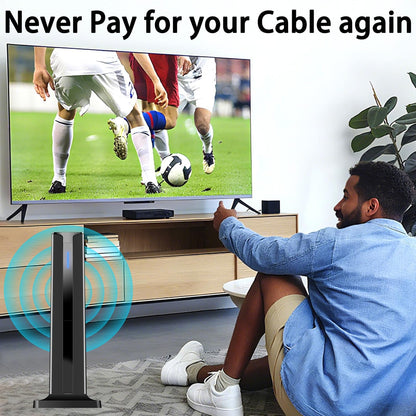Digital TV Antenna | Support 4K 1080p&Long Range Reception