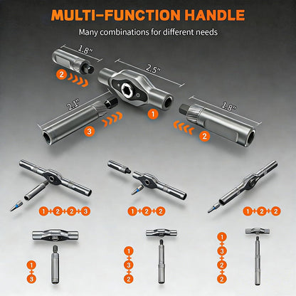 2026 New 24 in 1 Magnetic Ratchet Screwdriver Set