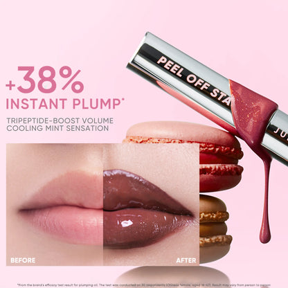 Peel Off Stain & Plumping Oil Duo - 2 in 1 Lip Combo