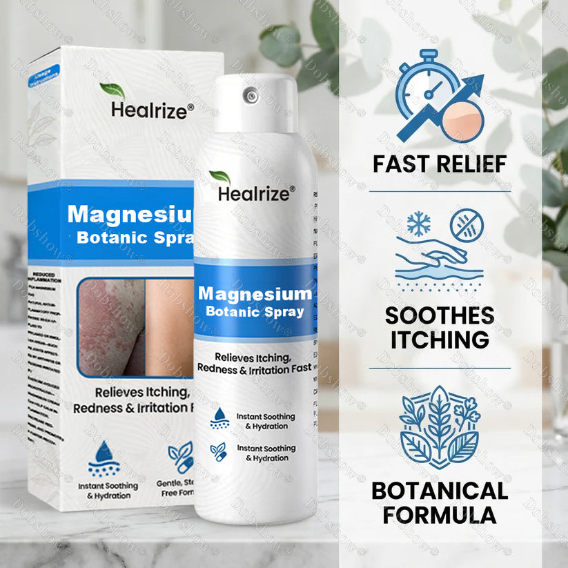🔥Nreoeo® Magnesium Botanic Spray – Advanced Skin Recovery for Psoriasis & Eczema | Rapid Soothing, Steroid-Free