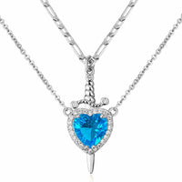 Blue(Silver Chain)