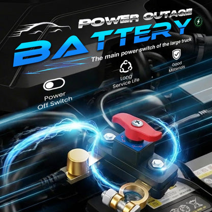 Universal 12v 24V Battery Disconnect Switch & Leak Protector