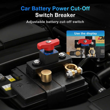 Universal 12v 24V Battery Disconnect Switch & Leak Protector