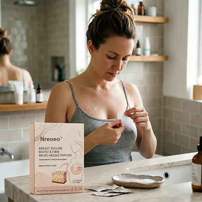 💧💥Nreoeo® 👩‍⚕️ Targeted Breast Enhancement Advanced Nano Microneedle Patch💃
