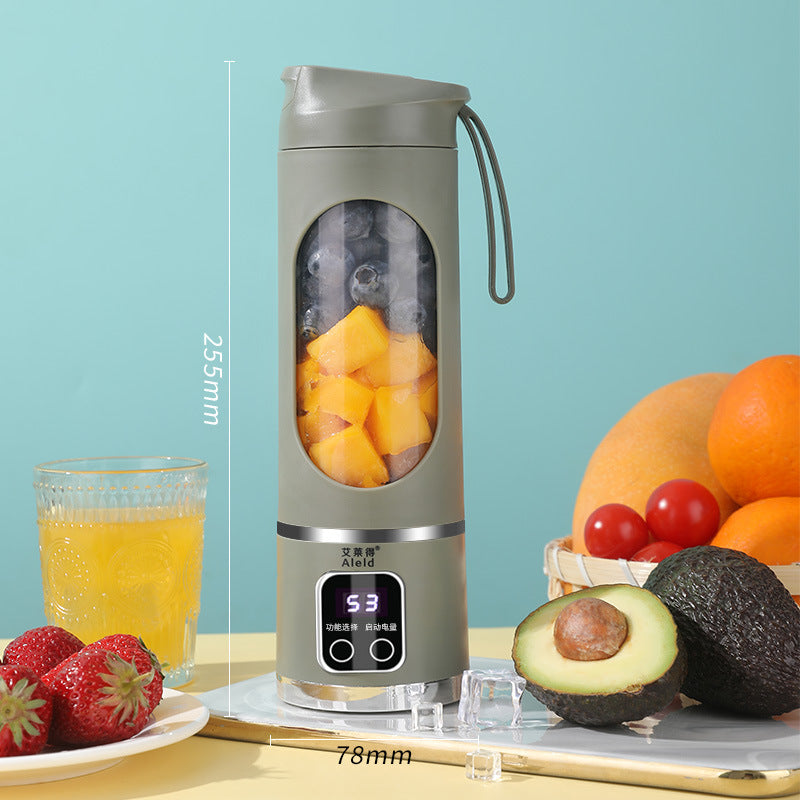 Portable 500ML Blenders for Smoothies with LED Display USB-C Rechargeable