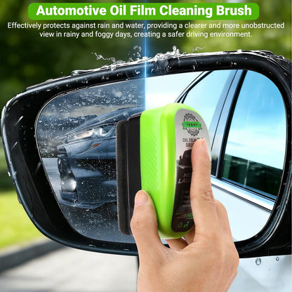 Car Glass Oil Film Remover Cleaning Brush NWE2.0