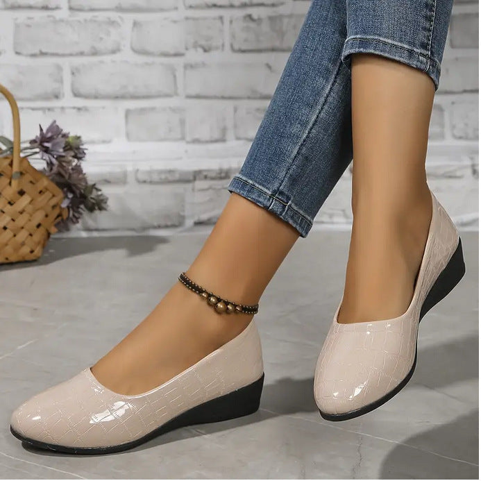 Orthopedic leather shoes, Lightweight, Anti-Slip