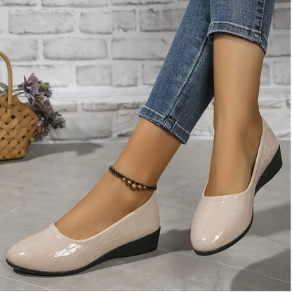 Orthopedic leather shoes, Lightweight, Anti-Slip